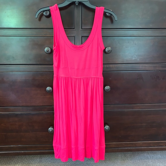 Forever 21 Dresses & Skirts - 🏷️ xxi Pink Stretch Tank Dress Small S